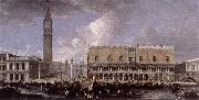 CARLEVARIS, Luca View of the Wharf from the Bacino di San Marco g china oil painting reproduction